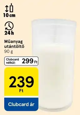 Tesco Múanyag utántöltő ajánlat