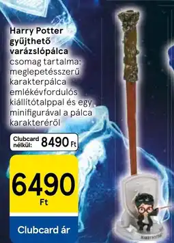 Tesco Harry Potter gyűjthető varázslópálca ajánlat