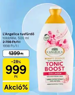 Tesco L'angelica tusfürdő ajánlat