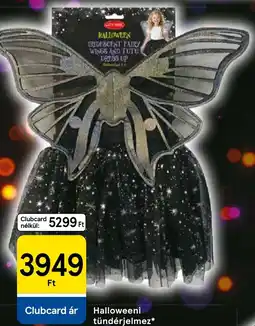 Tesco Laurel halloweeni tündérjelmez ajánlat