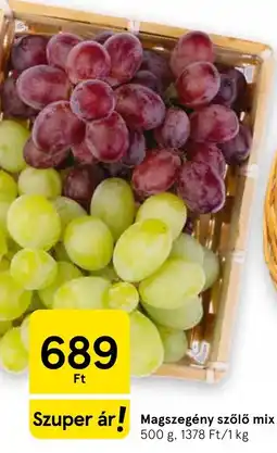 Tesco Magszegény szőlő mix ajánlat
