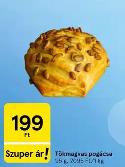 Tesco Tökmagvas pogácsa ajánlat