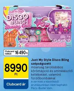 Tesco Just My Style Disco Bling szépségszett ajánlat