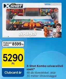 Tesco X-shot kombo szivacslövő szett ajánlat