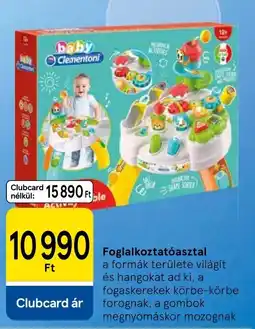 Tesco Baby clementoni activity table ajánlat