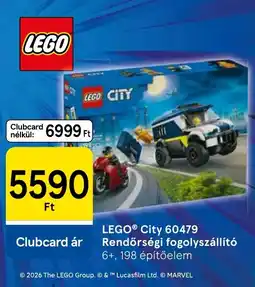 Tesco lego city rendőrségi fogolyzállító ajánlat