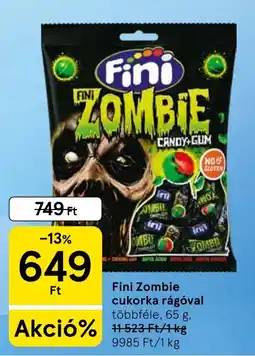 Tesco Fini zombie cukorka ajánlat