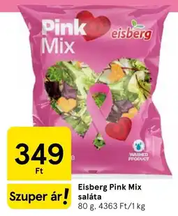 Tesco Eisberg pink mix saláta ajánlat