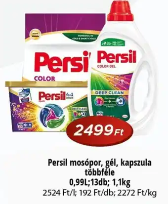 Persil mosópor, gél, kapszula