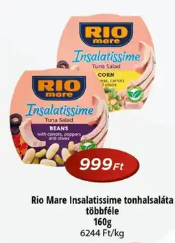 Real Rio Mare insalatissime tonhalsaláta ajánlat
