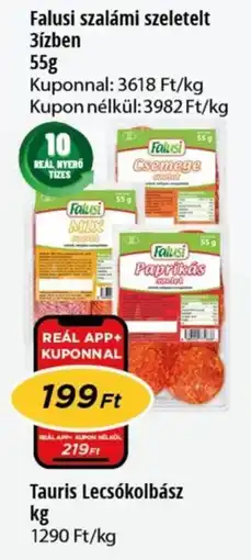 Real Falusi szalámi ajánlat