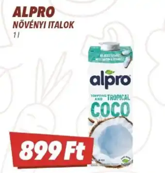 Alpro növényi italok