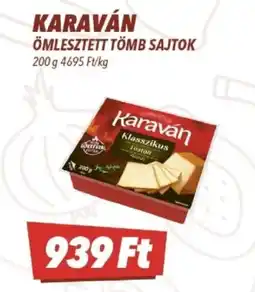 CBA Karaván ömlesztett tömb sajtok ajánlat