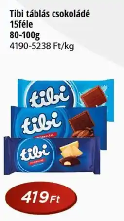 Real Tibi táblás csokoládé ajánlat