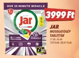 CBA Jar mosogatogep tablettek ajánlat