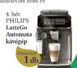 CBA philips lattego automata kávéégép ajánlat