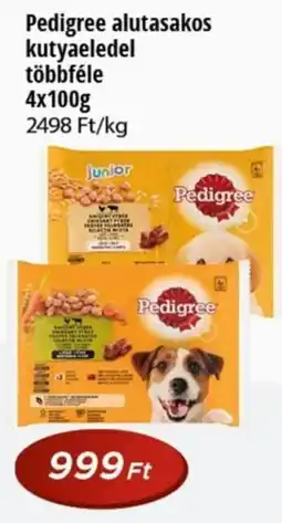 Real Pedigree alutasakos kutyaeledel ajánlat