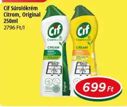 Real Cif súrolókrem Citrom, Original ajánlat