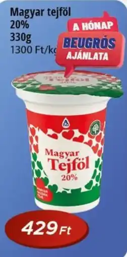 Real Magyar Tejföl 20% ajánlat