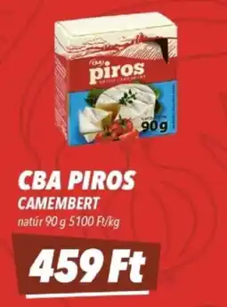 CBA Cba piros camembert ajánlat