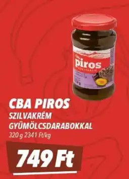 CBA Cba piros szilvakraem ajánlat
