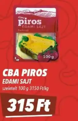 CBA CBA Piros edami sajt ajánlat