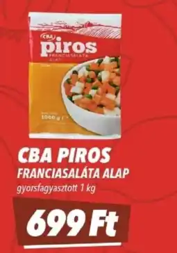 CBA Cba piros franciasaláta alap ajánlat