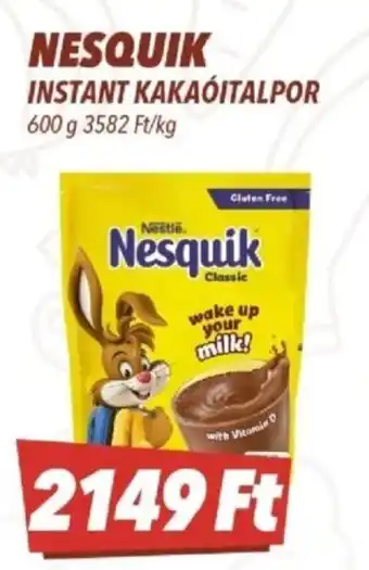 Nesquik instant kakaóitalpor