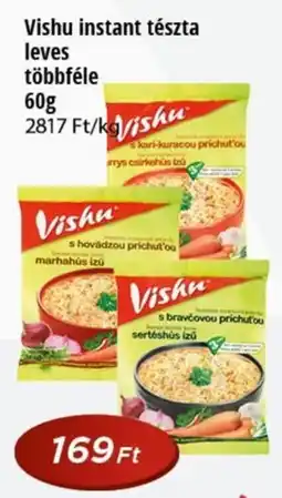 Real Vishu instant tészta leves ajánlat