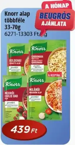 Real Knorr alap ajánlat