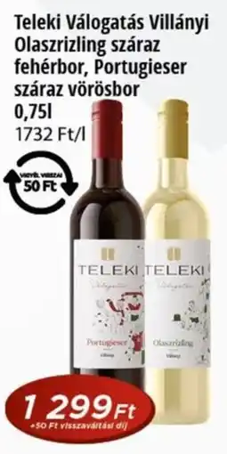 Real Teleki Válogatás Villányi ajánlat