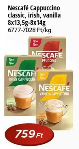 Real Nescafe cappuccino ajánlat