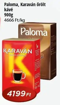 Real Paloma karaván őrölt kávé ajánlat