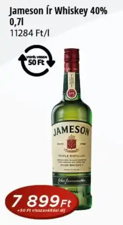 Real Jameson ír whisky ajánlat