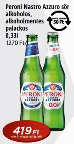 Real Peroni Nastro Azzurro sör ajánlat