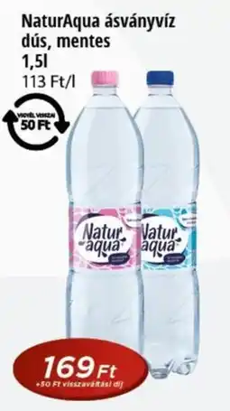 Real NaturAqua ásványvíz ajánlat