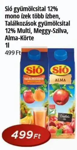 Real Sió gyümölcsital ajánlat