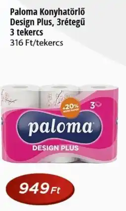 Real Paloma konyhatörlő ajánlat