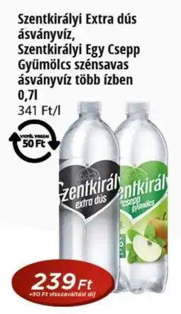 Real Szentkirályi extra dús ásványvíz ajánlat