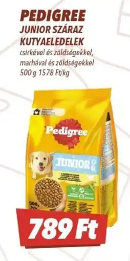 CBA Pedigree junior száraz kutyaeledel ajánlat