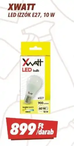 CBA Xwatt led izzók e27 ajánlat