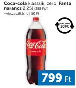 PRIVÁT Coca-cola klasszik, zero, Fanta narancs ajánlat