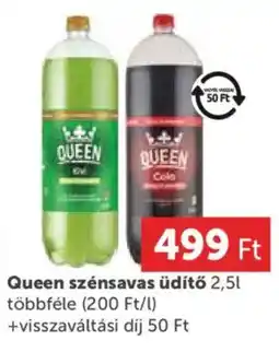PRIVÁT Queen szénsavas üdítő ajánlat