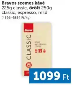 PRIVÁT Bravos szemes kávé ajánlat