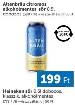 PRIVÁT Altenbräu sör ajánlat