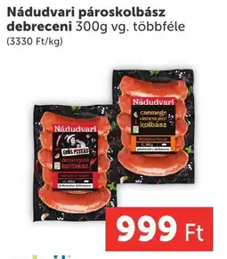 PRIVÁT Nádudvari pároskolbász debreceni ajánlat