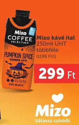 PRIVÁT Mizo kávé ital ajánlat