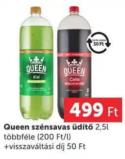 PRIVÁT Queen szénsavas üdítő ajánlat