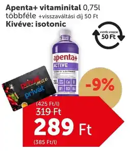 PRIVÁT Apenta+ vitaminal ajánlat