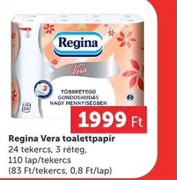 PRIVÁT Regina vera toalettpapír ajánlat